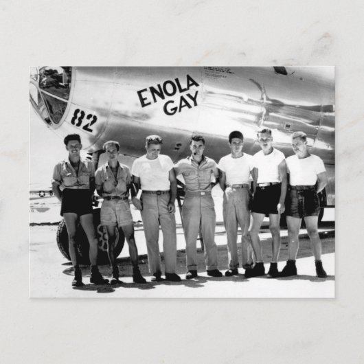 Enola Gay Briefkaart (Voorkant)