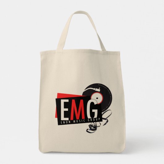 Enon Music Group Canvas tas (Achterkant)