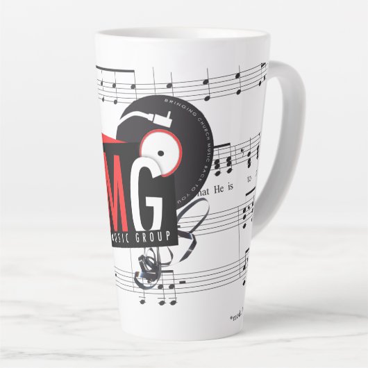 Enon Music Group Latte Mok (Rechterhoek)