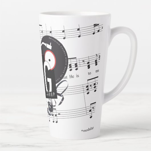 Enon Music Group Latte Mug (Droite)
