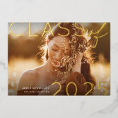 Énoncé | Faire-part d'obtention d'une licence phot (Recto)