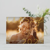 Énoncé | Faire-part d'obtention d'une licence phot (Debout devant)