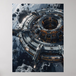 Enorme architectonische schoonheid - verbluffende  poster