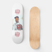 Enorme Giant Gekke Face Skateboard (Voorkant)