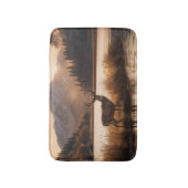 Enorme herten op Mountain Lake Badmat (Voorkant Verticaal)