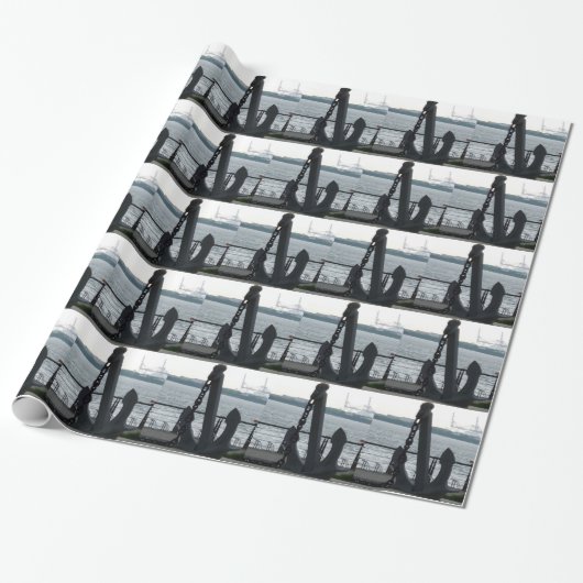 Enorme karton cadeaupapier (Uitgerold)
