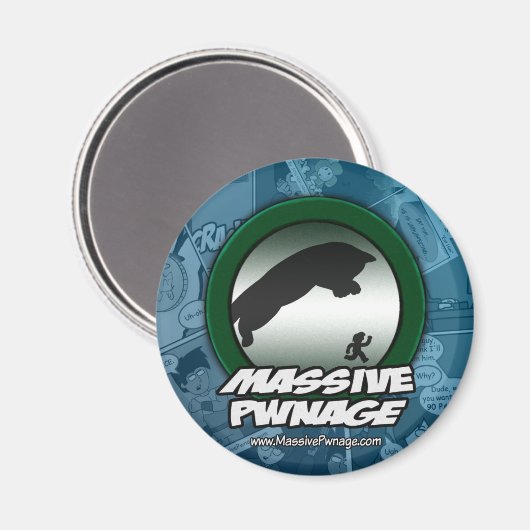 Enorme panage magneet (Voorkant / Achterkant)