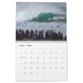 Enorme Pipeline Winter Surf Kalender (Mar 2026)