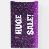 Enorme verkoop glitter banner (Verticaal)