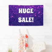 Enorme verkoop glitter banner (Insitu)