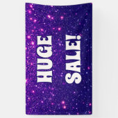 Enorme verkoop glitter banner (Verticaal)