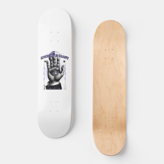 Enormous Giant : All seeing hand Skateboard (Voorkant)