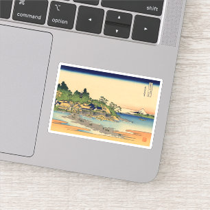 Enoshima in de provincie Sagami Sticker