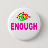 ENOUGH8 RONDE BUTTON 5,7 CM (Voorkant)