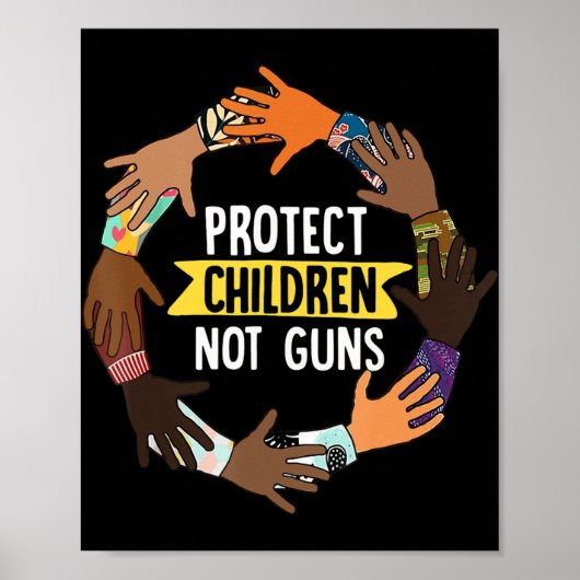 Enough End Gun Violence Awareness Day Wear Orange Poster (Voorkant)