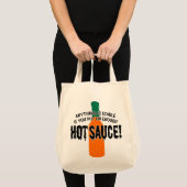 Enough Heet Saus Tote Bag (Voorkant (product))