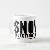 Enquêtes sur la neige, mug #2 (Devant gauche)