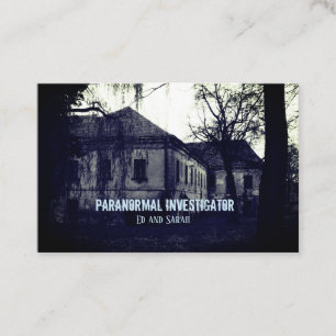 Enquêteur paranormal Hauné 2 Carte de visite