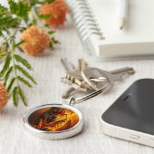 Enraged Cheetah Keychain (Zijkant)