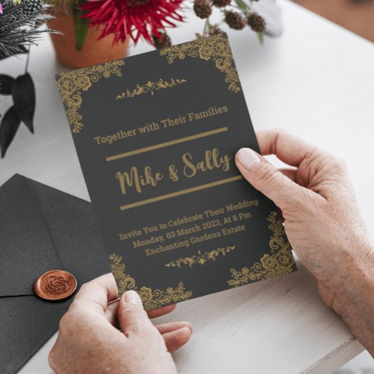 Enregistrement des invitations de mariage