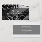 Enregistrement du Carte de visite Studio (Devant / Derrière)