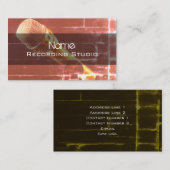 Enregistrement du Carte de visite Studio (Devant / Derrière)