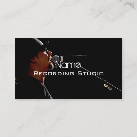 Enregistrement du Carte de visite Studio (Devant)