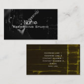 Enregistrement du Carte de visite Studio (Devant / Derrière)