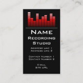 Enregistrement du Carte de visite Studio (Devant)