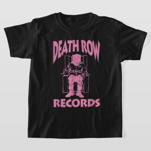Enregistrements de ligne de mort Logo rose T-Shirt (Poser)