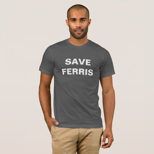 Enregistrer Ferris Basic T-Shirt (Devant entier)