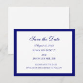Enregistrer La Carte Date (Devant / Derrière)