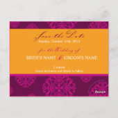 ENREGISTRER LA CARTE DATE :: charme 1 (Dos)