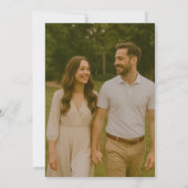 Enregistrer La Carte Date Simple (Dos)