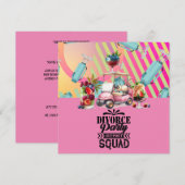 Enregistrer la carte de date à plat (Devant / Derrière)