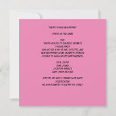 Enregistrer la carte de date à plat (Dos)