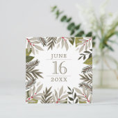 Enregistrer la carte de date à plat (Debout devant)