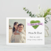 Enregistrer la carte de date à plat (Debout devant)