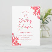 Enregistrer la carte de date (baby shower) (Debout devant)