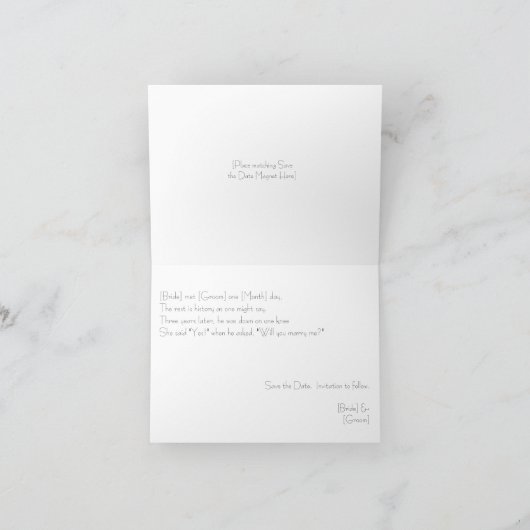 Enregistrer la carte de date — Conception de gâtea (Intérieur)