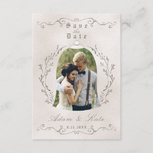 ENREGISTRER LA CARTE DE DATE Élégant Rose de bea