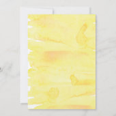 ENREGISTRER LA CARTE DE DATE | Mariage citron rust (Dos)