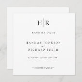 Enregistrer la carte de date personnalisable (Devant / Derrière)