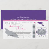 Enregistrer la carte d'embarquement à Aruba (Devant / Derrière)