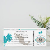 Enregistrer la carte d'embarquement au Mexique (Debout devant)