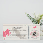 Enregistrer la carte d'embarquement au Mexique (Debout devant)