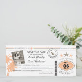 Enregistrer la carte d'embarquement au Mexique (Debout devant)