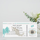 Enregistrer la carte d'embarquement au Mexique (Debout devant)