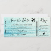 Enregistrer la carte d'embarquement du plan de pla (Devant)