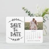 Enregistrer La Carte Dessinée Rustique Du Calendri (Debout devant)